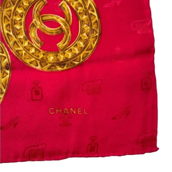 Chanel Silk Scarf - Picture 4 of 6